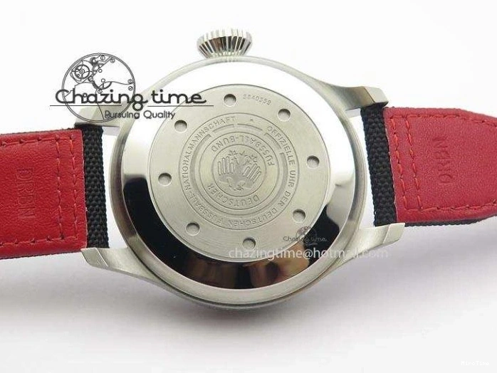 MIROTIME 0318 Big Pilot Real PR IW500432 DFB Limited Edition ZF 1:1 Best Edition On Black Nylon Strap A Fashionable 7276